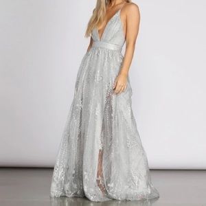 Windsor Silver Gown